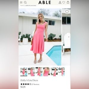 Zelda A-Line Dress by ABLE new with tag